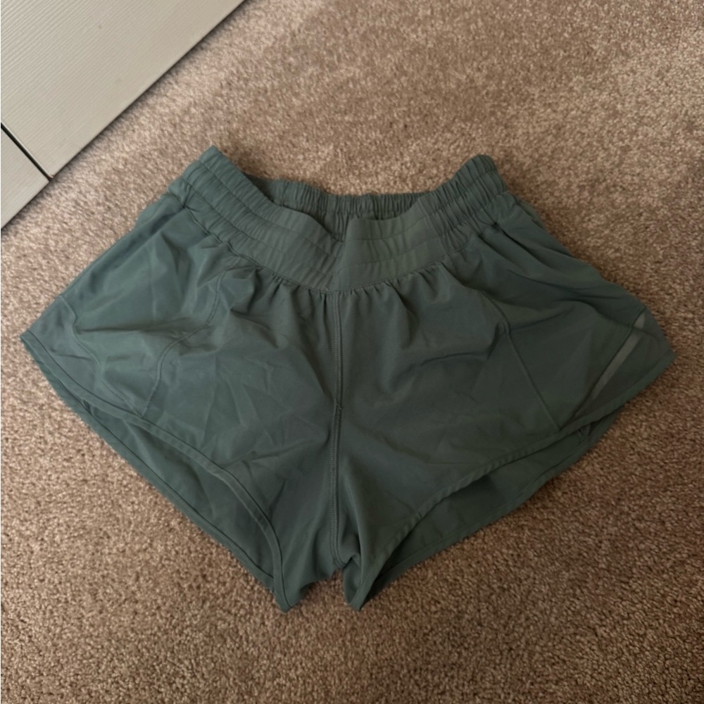 Women's Green Lululemon Shorts